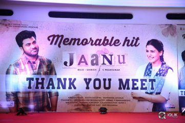 Jaanu Movie Thanks Meet